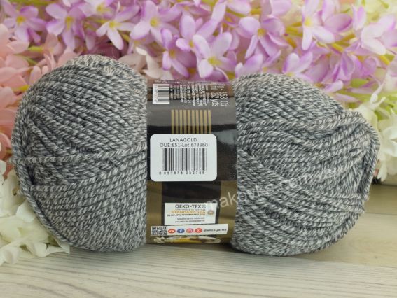 651 сіро-білий меланж