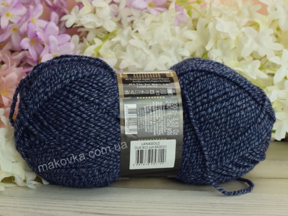 901 синій-блакитний меланж