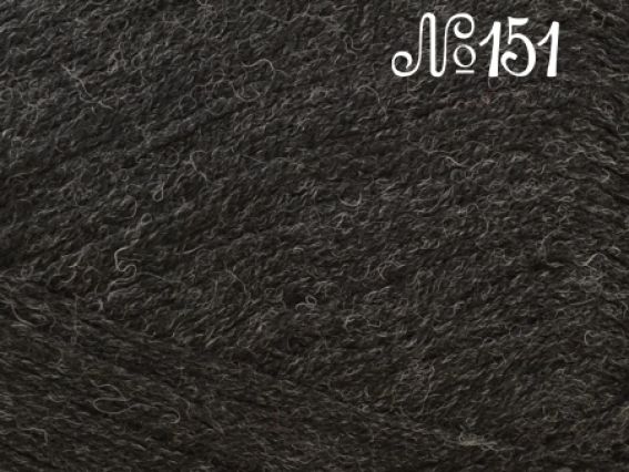 Lanagold 800 Alize пряжа 151 антрацит