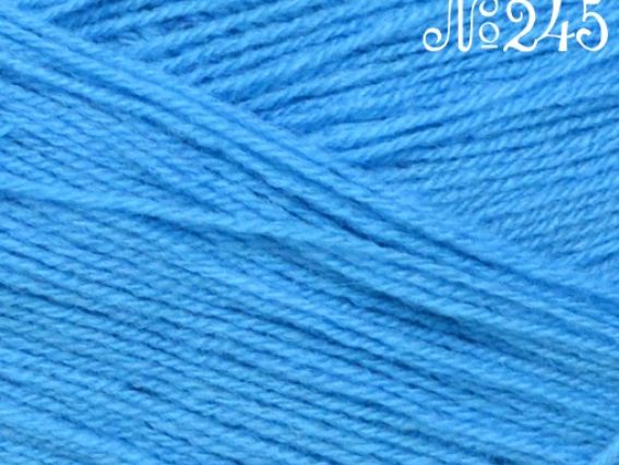 Lanagold 800 Alize пряжа 245 бірюзовий