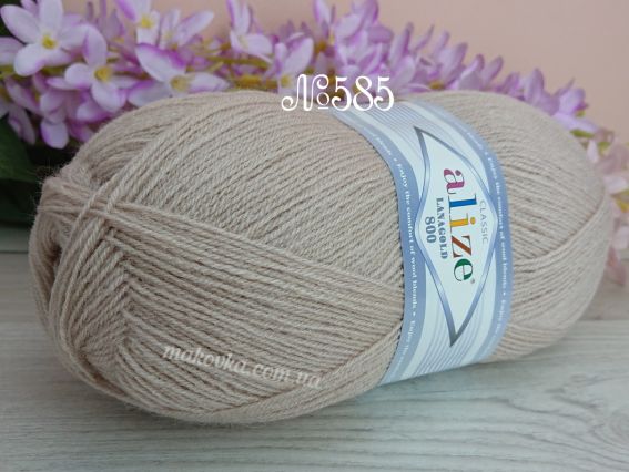 Lanagold 800 Alize пряжа 585 камінь 