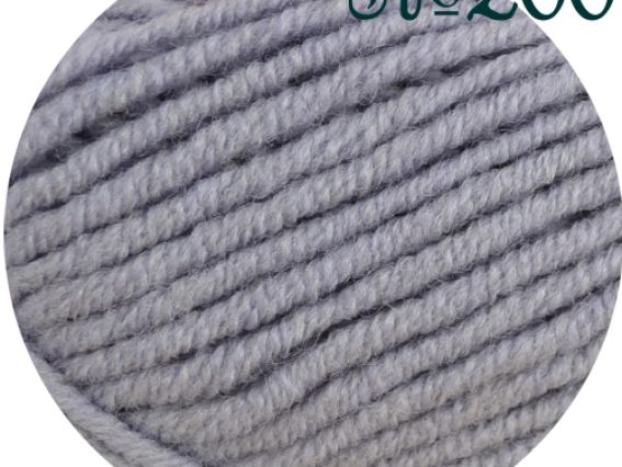 Lanagold PLUS Alize пряжа 200 серо-голубой