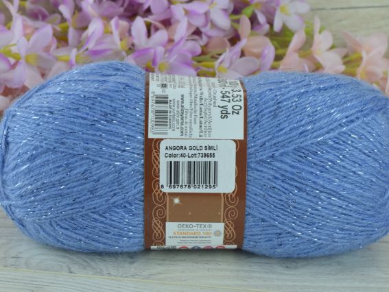 40 блакитний