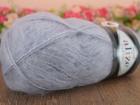 Mohair Classic ALIZE мохер Класік Алізе пряжа 52 тала вода