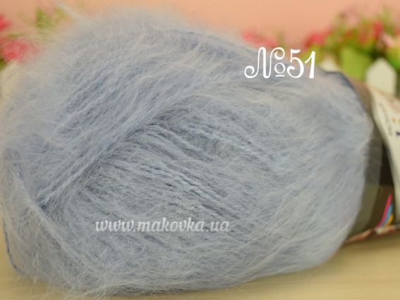 Mohair Classic ALIZE мохер Класік Алізе пряжа 51 бледно-голубой
