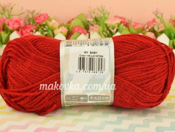 106 темно червоний