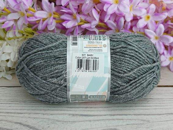 197 темний сірий