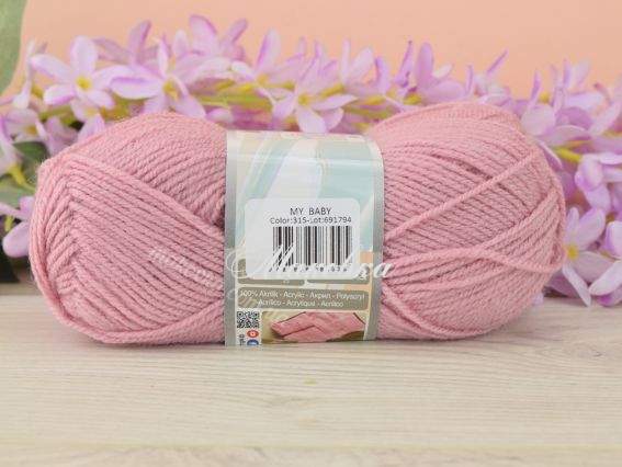 315 запорошений рожевий