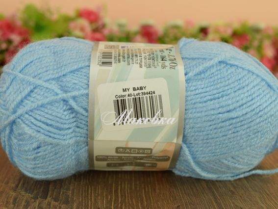 40 блакитний