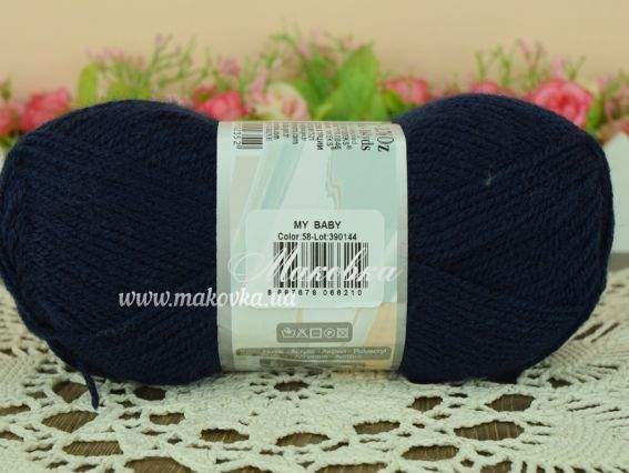 58 темний синій