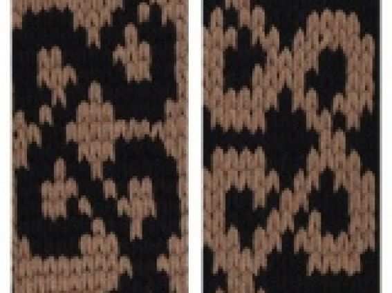 6289 чорний + кофейний