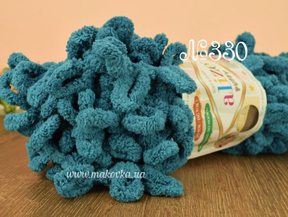 Puffy Alize пряжа 330 морск. хвиля