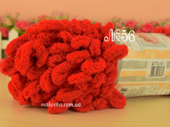 56 червоний
