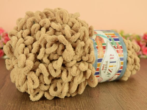 PUFFY Fine Alize пряжа 415 пустельний