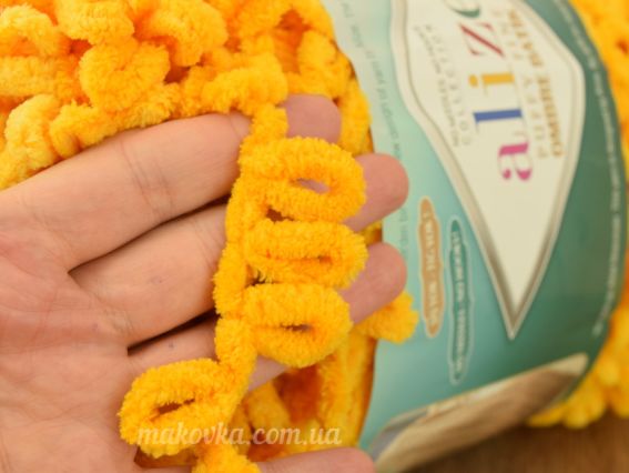 Фактура ниток Alize PUFFY Fine Ombre Alize