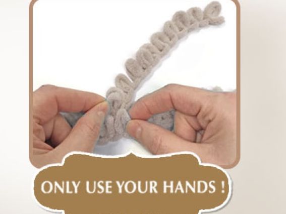 Пряжа для вязания руками Alize Puffy OMBRE batik (Пуфи омбре батик Ализ)