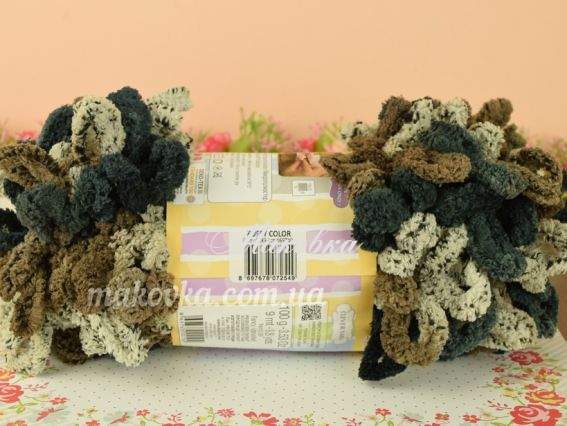 6083 коричнево-бежево-черный