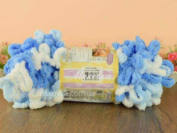 6371 блакит-синій-білий