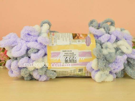 6372 бузковий-білий-сірий