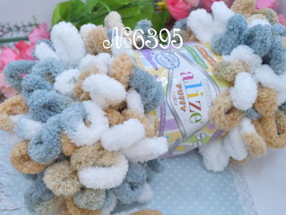 6395 сірий-білий-беж