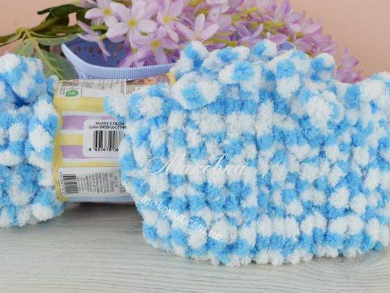 6459 синьо-білий цятка