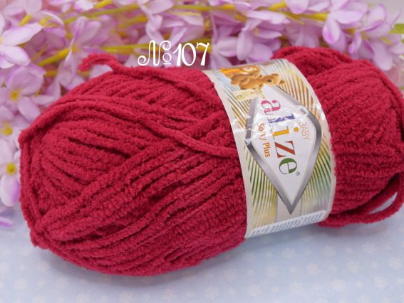 107 темний малиновий