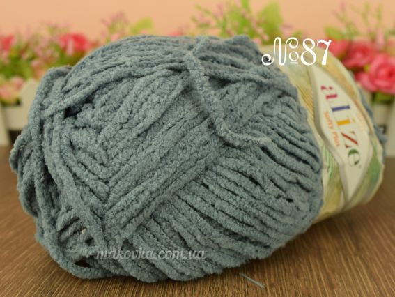 87 сірий темний