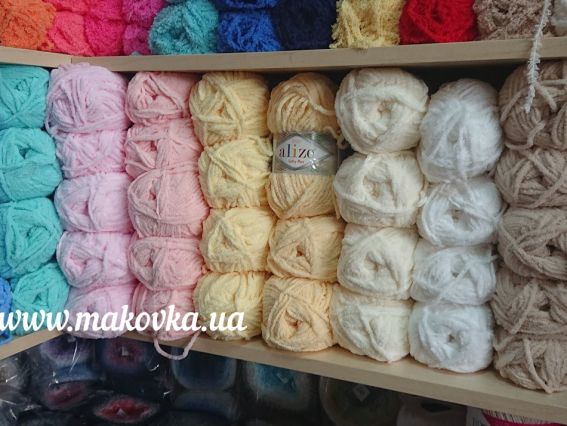 Фактура ниток Baby Softy PLUS Alize