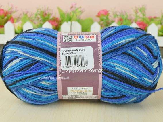 4446 сині-чорний-молочний