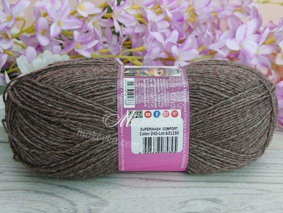 240 коричневий меланж