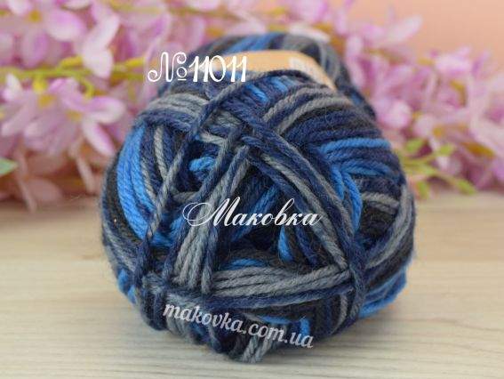 11011 яскравий синій-темний синій-сірий-чорний