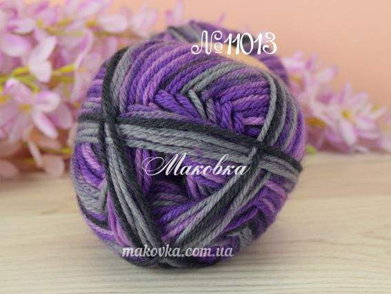 11013 бузковий-сірий-чорний