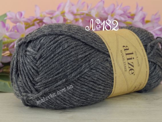 182 темний сірий