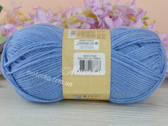 432 блакитний