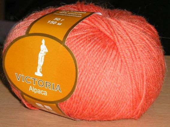 Пряжа чистошерстяная Victoria Alpaca (виктория альпака)