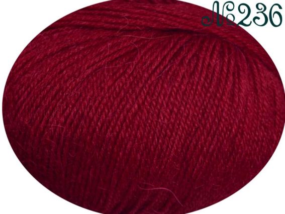 Alpaca Victoria пряжа 236 вишневый