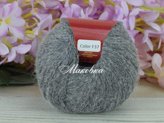 37 темно-сірий рябий