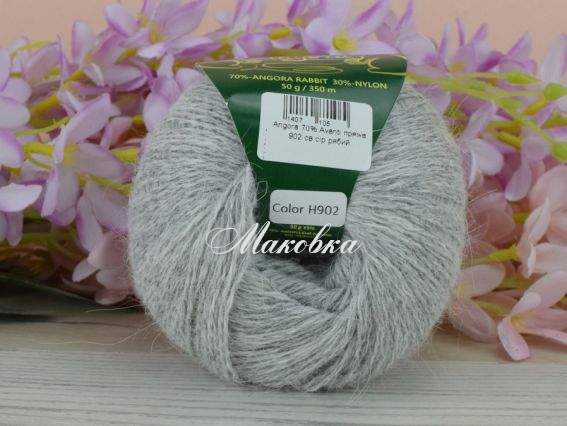 902 світло сірий рябий