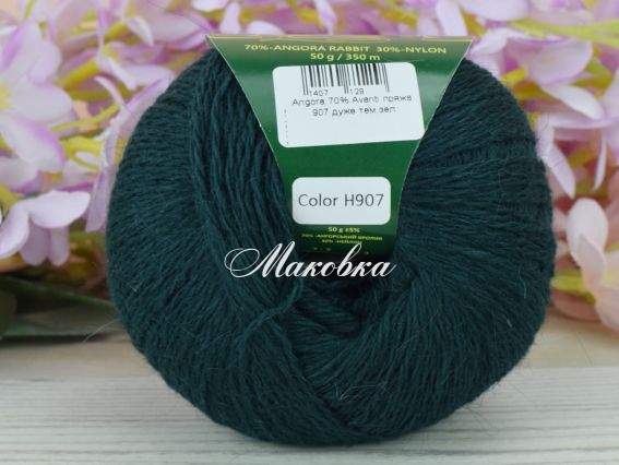907 дуже темний зелений