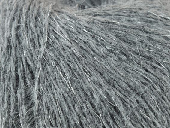 Пряжа Ангора Преміум Аванті з пухом кролика люрексом та пайєтками напіввовняна Angora Premium Avanti