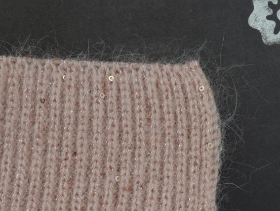 Пряжа Ангора Преміум Аванті з пухом кролика люрексом та пайєтками напіввовняна Angora Premium Avanti