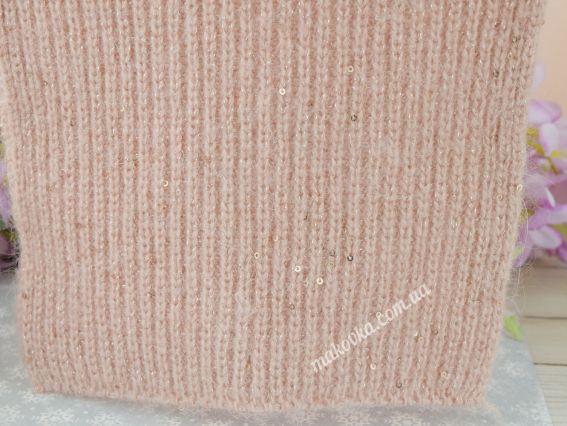 Пряжа Ангора Преміум Аванті з пухом кролика люрексом та пайєтками напіввовняна Angora Premium Avanti