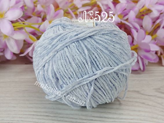 Puffy Avanti пряжа 525 бузково-сірий