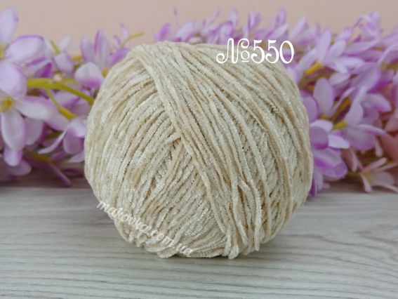 Puffy Avanti пряжа 550 беж-крем