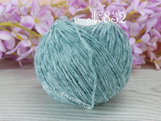 Puffy Avanti пряжа 832 сізий