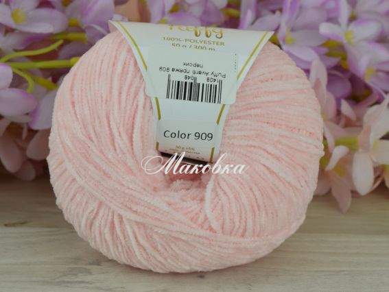 909 рожево-персиковий