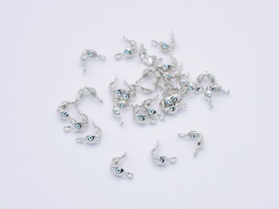 Каллоти Качечка для маскування вузликів, колір ПЛАТИНА , латунь, 2 гр/уп Каллоти Качечка для маскування вузликів, колір ПЛАТИНА , латунь, 2 гр/уп