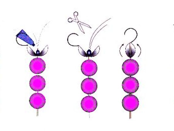 Каллоти З латуні - для маскування вузликів Срібний колір, 2 гр/уп