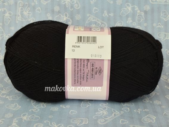 13 черный