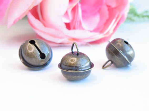 Дзвіночок-бубонець Антична бронза 22 мм , 1 шт Дзвіночок-бубонець Антична бронза 22 мм , 1 шт